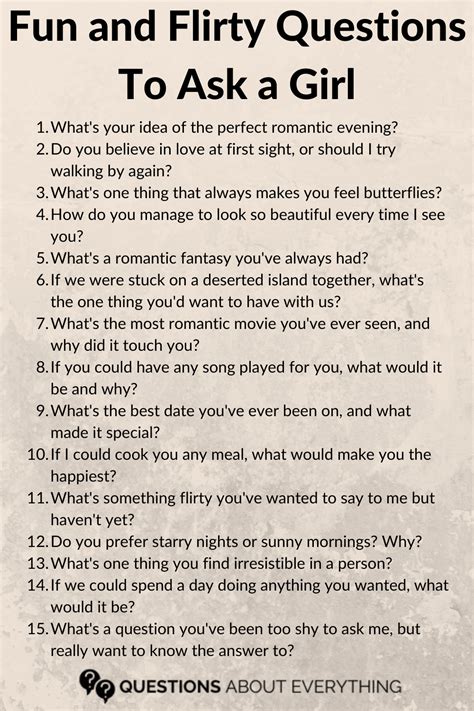 what to ask a girl|53 Open.